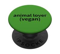 Animal Lover - Vegan - I Don't Eat Them ! L'équipe végétalienne Love PopSockets PopGrip Adhésif