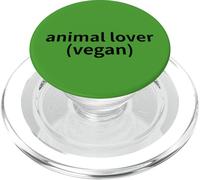 Animal Lover - Vegan - I Don't Eat Them ! L'équipe végétalienne Love PopSockets PopGrip pour MagSafe