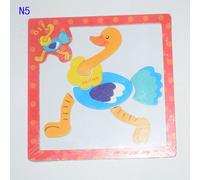 Animal Magnetic 3d Uk?Adanka Building Puzzle Toy Learning Puzzle Alfabet Gra Dla Dzieci W Wieku Przedszkolnym Zabawki Dla Dzieci