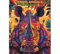 ANIMAL MANDALA: Adult Coloring Book