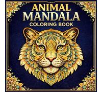 Animal Mandala Coloring Book: An Adult Coloring Book with 60 Beautiful Mandalas for Stress Relief and Relaxation