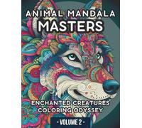 Animal Mandala Masters: The Ultimate Creative Experience | Enchanted Creatures Coloring Odyssey_VOL.2: 65+ Patrones Místicos para Adultos y Niños | ... Artística, Alivio del Estrés y Escape Mindful