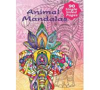 Animal Mandalas: Animal Mandala for Coloring | For All Ages | 50+ Unique designs | Animal Mandala Design to Enhance Art Coloring | A Stress-Relieving ... Animals, Birds, From Forest Oceans and more