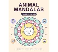 Animal Mandalas: Coloring Book