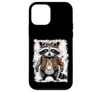 Animal mécanique Mignon de Steampunk Raccoon Engineer Coque pour iPhone 12 Mini