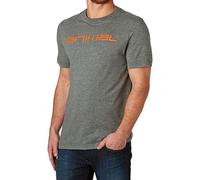 Animal Men's Logo Graphic T Shirt 100% Cotton Casual Tops Tees Grey M