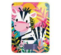 Animal mignon avec fleur dans la jungle Balance alimentaire étanche pour cuisine 5 kg/5 g Balance essentielle de cuisine avec 4 unités pour rôtir perte de poids cuisson (piles non incluses)
