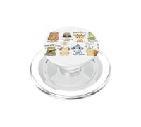 Animal Mignon Jeu de Mots pensée Positive Affirmations PopSockets PopGrip pour MagSafe