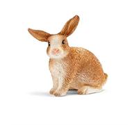 Schleich Figurine Lapin de la ferme 13827 – Jouet miniature pour enfant à partir de 3 ans