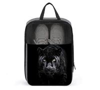 Animal Panther Sac à chaussures de voyage étanche avec fermeture éclair et poignée - Style : taille unique, Style :, Taille unique, Sacs à chaussures pour le voyage