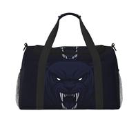 Animal Panther Sac de voyage compact résistant à l'eau pour le sport, la gym et le w nd pour homme et femme Noir