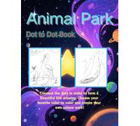 Animal Park Dot To Dot Coloring books for Adults Relaxation.It contains 48 pictures of lions,cats and other pictures,Large Print Size.This book size is 8.5*11 inches.