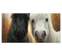 Animal Peinture Numero Adulte Cheval Enfant Activite Manuelle Coloriage Numerote Loisir Creatif Adults Kits de Peinture au Numéro d'art Activités Manuelles Adultes Kit 100x200cm Sans Cadre u-3648