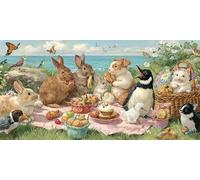 Animal Peinture par Numero Adulte Paysage Peinture Numero Adulte Enfant,DIY Paint by Numbers avec 80x160cm Toile + Acryliques + Pinceaux + Images de Référence,Decoration Chambre,Cadeau Femme,-fu128u