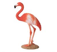 Animal Planet Figurine de jeu - Figurine de flamant rose, Animal Planet 4,5 cm x 3,5 cm x 10,3 cm - peint à la main et avec beaucoup de détails - qualité et sécurité