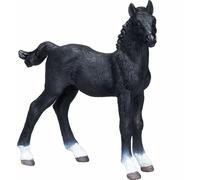 MOJO Hanoverian Horse Foal Black Model Toy Figure