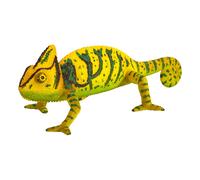 Mojo 387129 Animal Planet caméléon env. 10,5 x 5,5 x 4 cm plastique, jaune/vert