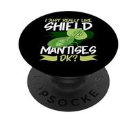 Animal préféré Mantis à écailles PopSockets PopGrip Adhésif