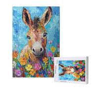 Animal Puzzle 300 Pièces Adultes Puzzle Fleur Classique, Activite Manuelle Adulte, Puzzles de Jeu Stimulants, Puzzles Impossible, Enjoy Activités de défi Familial pour Ies Soirées de Jeu,p1553t