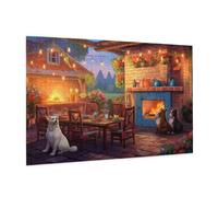 Animal Puzzle 5000 Pièces Adultes Puzzle Vacances Motif Design avec Emballage Cadeau pour Cadeau Femme, Activité Familiale Stimulante Débutants pour Decoration Chambre Murale Maison 105 x 156 cm -142Y