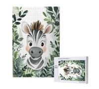 Animal Puzzle Âne 120 Pièces Adultes, DIY Puzzles Classiques Art avec Boîte d'emballage et Photos de Référence, Relaxation/Soulagement du Stress/Jeux Amusants, Creatif Cadeau pour Femme M-1848