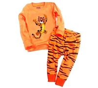 “ Animal ”Pyjama Deux-pièce, graçons et Filles, 100% de Coton (Groupe d’âge : 2-10 Ans)(Tigre,3-4 Ans)