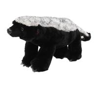 Animal Rempli de blaireau de miel - Fausse peluche Wildlife Pet, Educational Africa | Jouet de zoo réaliste pour Cadeau de câlins à collectionner pour adultes