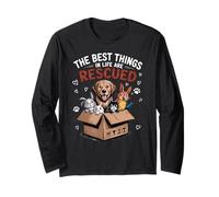Animal Rescue Volunteer Dog Cat Pet Bird Rescuer Costume Manche Longue