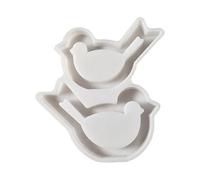 Animal Resin Molds - Gray, Hollow Bird Shape Concrete Mold, Silicone Flexible Material, DIY Craft Decoration Tool, Easy Release Non-Stick | Home, Room, Holiday, Wedding, Party, Dinner Table, C