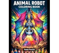 Animal Robot Coloring Book Futuristic Mechanical Creatures for Creative Kids: 50 Imaginative Tech-Inspired Beasts with Action Scenes, Cool Details, and Easy Designs for Young Artists