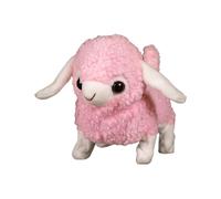 Animal Robot Interactif Électrique - Simulation Mignonne En Peluche, Jouet Animé, Agneau Endormi, Copain | Copain Faisant Du Bruit De Marche, Cadeau De Pâques Portable Pour L'anniversaire De La Journé