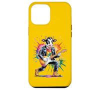 Animal Rockband Leader - La vache joue de la guitare 1 - Fan Fun Coque pour iPhone 12 Pro Max