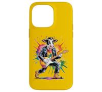 Animal Rockband Leader - La vache joue de la guitare 1 - Fan Fun Coque pour iPhone 14 Pro Max