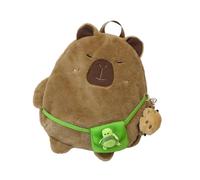 Animal Sac à dos d'école pour adolescents Sac à dos d'école en peluche à la mode pour livres et bandoulière confortable essentiel
