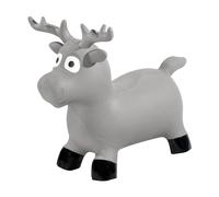 Animal sauteur gonflable gris clair - élan TU