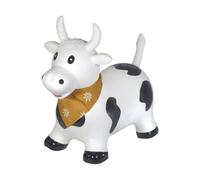 Animal sauteur gonflable noir - vache TU