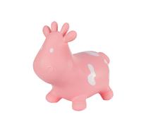 Hoppimals Tootiny Animal Sauteur Gonflable Vache, Animal Sauteur, Jouet Sauteur Gonflable - Développe la motricité - A partir de 12 Mois - avec Pompe à air Incluse