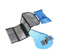 Animal Saver pour piscine - Rampe d'évasion pour animaux sauvages, échelle de piscine flottante, dispositif de sauvetage de sécurité sans effort | Tapis d'épargne amphibiens pour canards, grenouilles