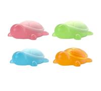 Animal Shape Oil Soap - Turtle-Shaped Natural Soap Bathing | Hands And Face Washing Solution | 4X Traveling Kindergarten For Girl Boy Cleansing Refreshing Scented Home School Children