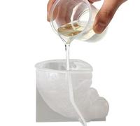 Animal Shaped Resin Mold, Flexible Silicone Casting Form, 3D Hippo Crafts Silicone Mold For Home Gypsum Cement Concrete Arts Crafts Decoration Holiday, Reusable Non-Stick DIY Sculpture Candle Soap