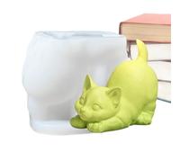 Animal Shaped Soap Molds Reusable Silicone Casting Moulds, Three Dimensional Resin Plaster Craft Forms, Detailed Design DIY Mold Set | Artistic Handmade Creation Accessories For Wedding Home Table