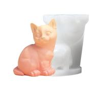 Animal Shaped Soap Molds Reusable Silicone Casting Moulds, Three Dimensional Resin Plaster Craft Forms, Detailed Design DIY Mold Set | Artistic Handmade Creation Accessories For Wedding Home Table