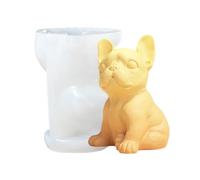 Animal Shaped Soap Molds - Silicone Casting Molds | Epoxy Resin Moulds | Reusable Plaster Moulds for Wedding Home Table Decor, 3D Cat Dog Candle Making Supplies, Silicone Mold for Festive Ornaments