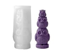 Animal Silicone Molds, 3D Stackable Cute Reusable Mould, Silicone Candle Mold for Holiday, Birthday, Party, Offices, Home, Room, Desk, Desktop, Weekday, School, Dormitory, and Apartment Use