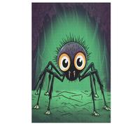 Animal Spider Puzzle en Bois Enfant 1000 Pièces - Jeu EduChatif Motricité Fine Et Concentration - Puzzles pour Adultes (78×53cm)