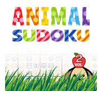 Animal Sudoku VOL.2: Gift for Animal Lovers | Sudoku 9x9, 8.5x8.5 inches, 1 Puzzle Per Page | Easy to Hard with Solutions...Gift for Vacations, Holidays and Free Times