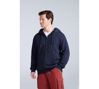 Animal - Sweat à capuche zippé "Woody" pour homme MW340 (S) (Bleu foncé)