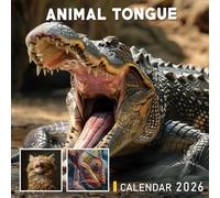 Animal Tongue Calendar 2026: Lick-tastic Moments Caught in Hilarious Timing
