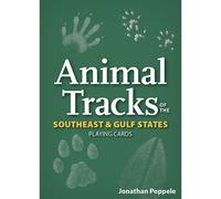 Animal Tracks Of The Southeast & Gulf States Playing Cards