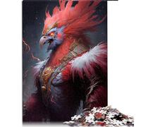Animal Warrior Puzzle de 1000 pièces pour Adultes Puzzle en Carton pour Adultes et Enfants de 12 Ans et Plus 10,27 x 14,96 Pouces